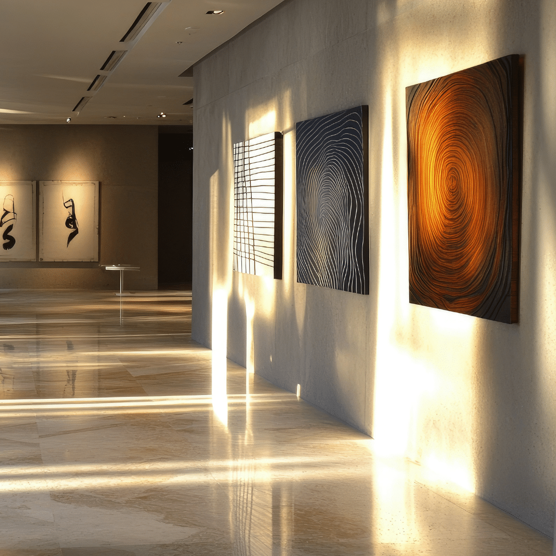 Residents’ art gallery curated for private collections